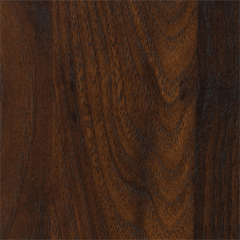 Benjara Yels Dresser Mirror- Squared Corners- Flat Glass Design- Brown Wood