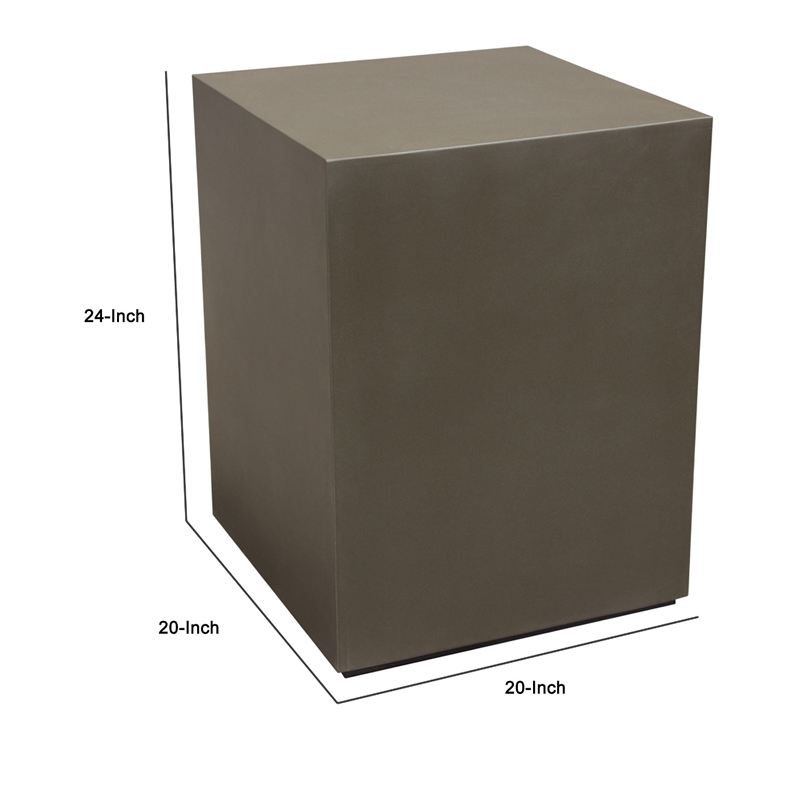 Benjara Viko Side End Table- 20