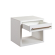 Benjara Ceny Side End Table- 1 Drawer- 26