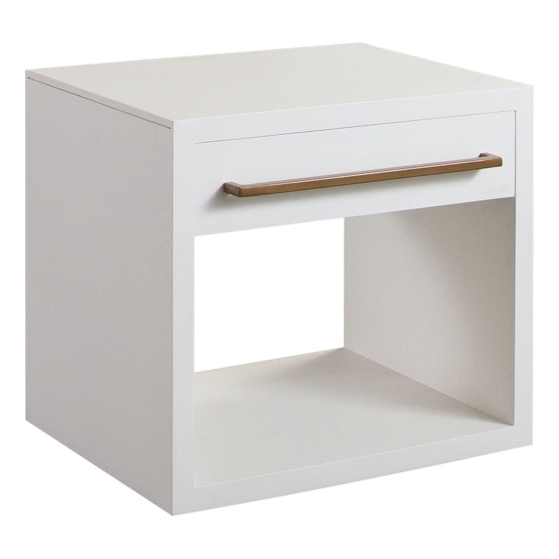 Benjara Ceny Side End Table- 1 Drawer- 26