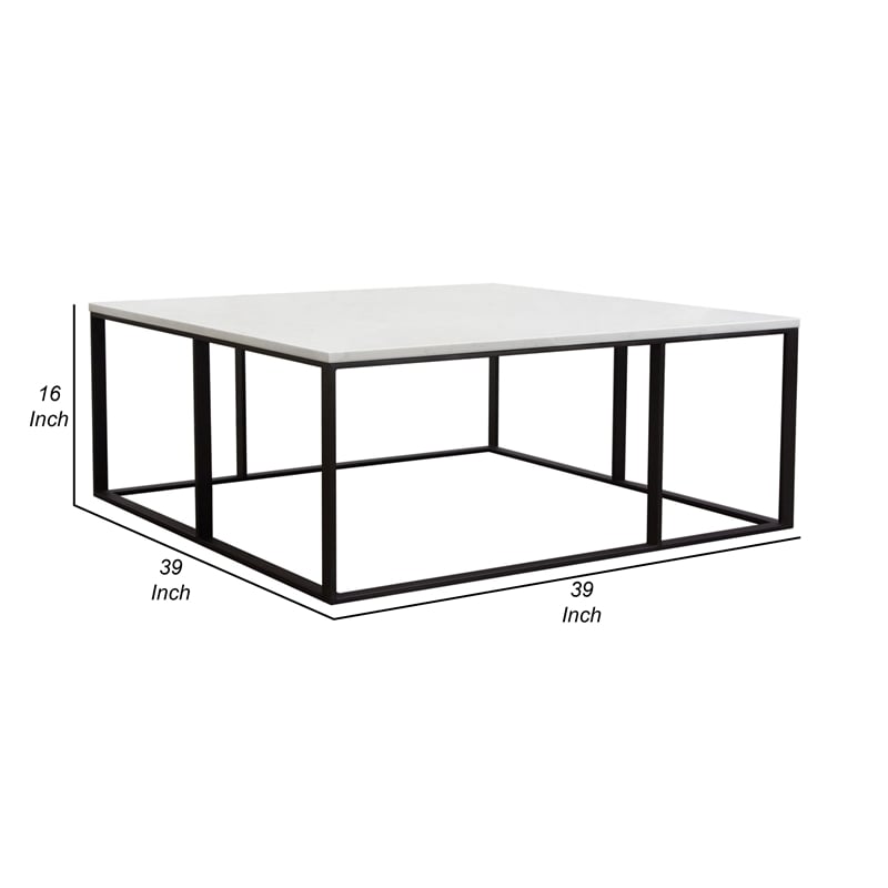 Benjara Lify Cocktail Coffee Table-Modern 39