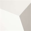 Benjara Viko Modern Square Coffee Table- White Wood Faux Concrete Finish- 39