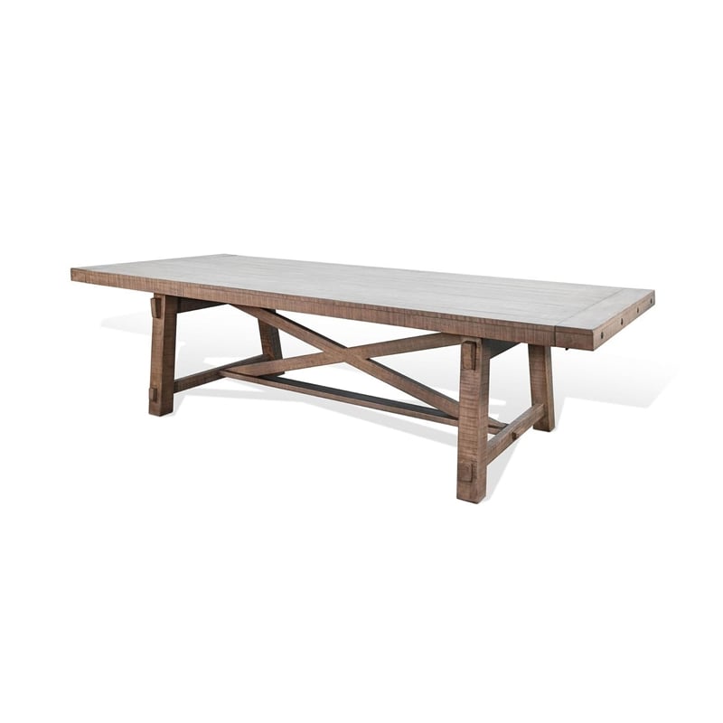 Benjara Veny Extendable Dining Table-108-140