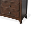 Benjara Lesy TV Media Entertainment Console- 82 Inch- 6 Drawers 2 Doors- Brown