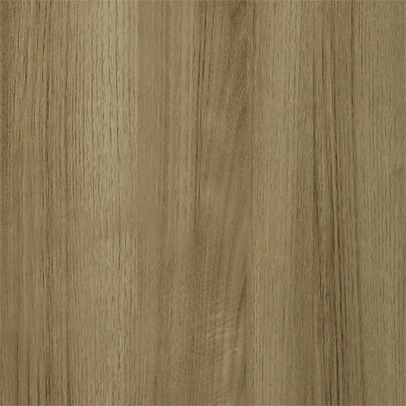 Benjara Amey TV Stand Media Cabinet- 2 Sliding Door- Shelves- Brown Driftwood