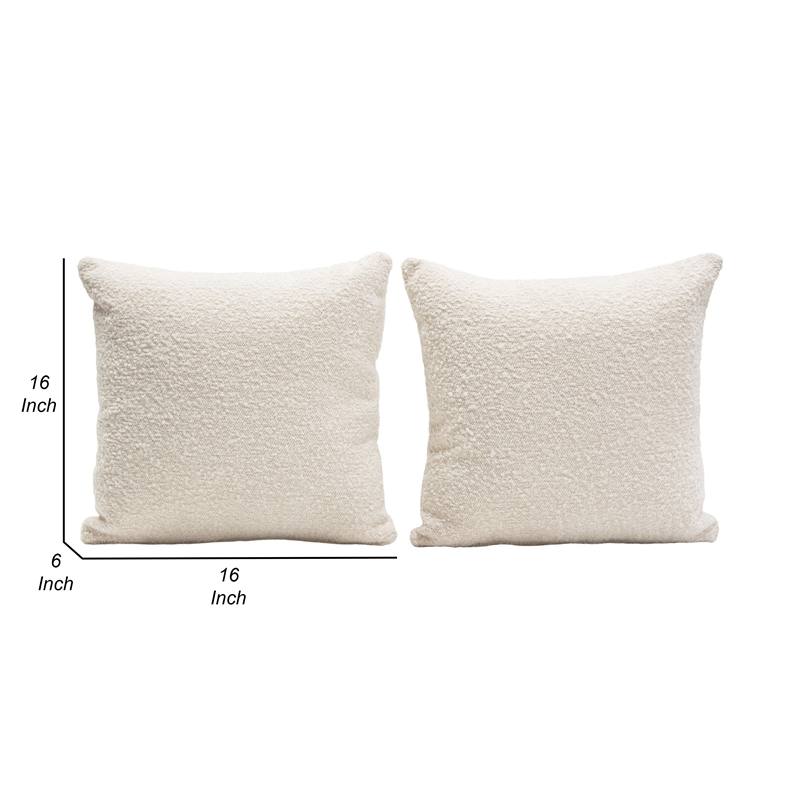 Benjara Wily Accent Pillow Set of 2- 16