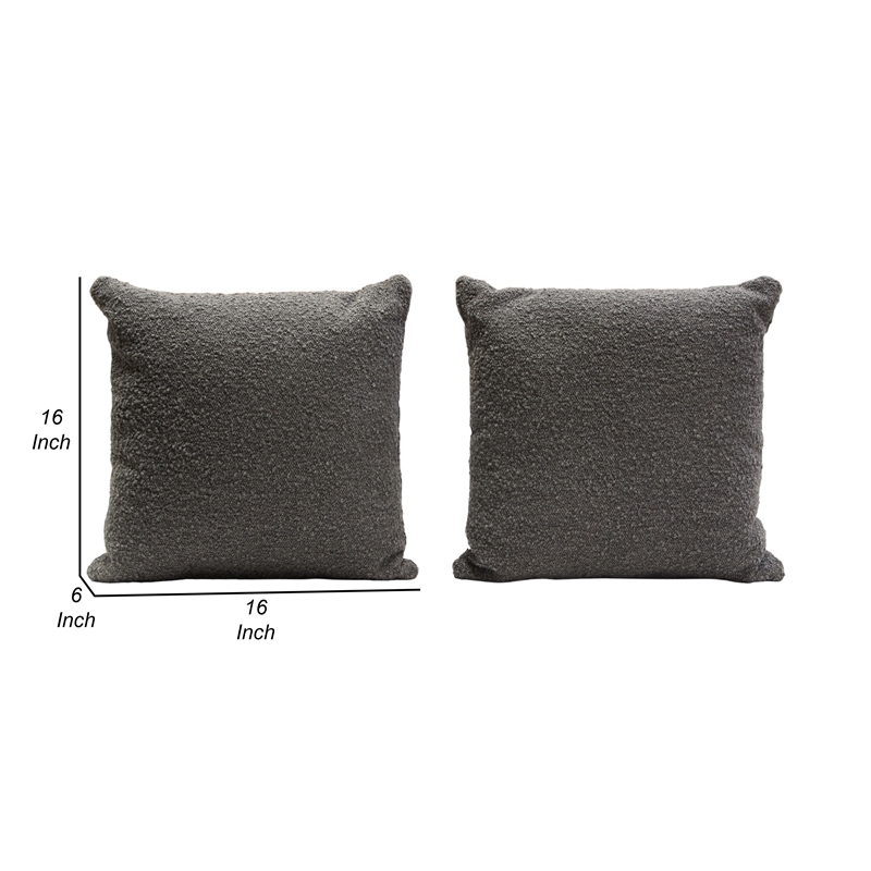 Benjara Wily Accent Pillow Set of 2- 16