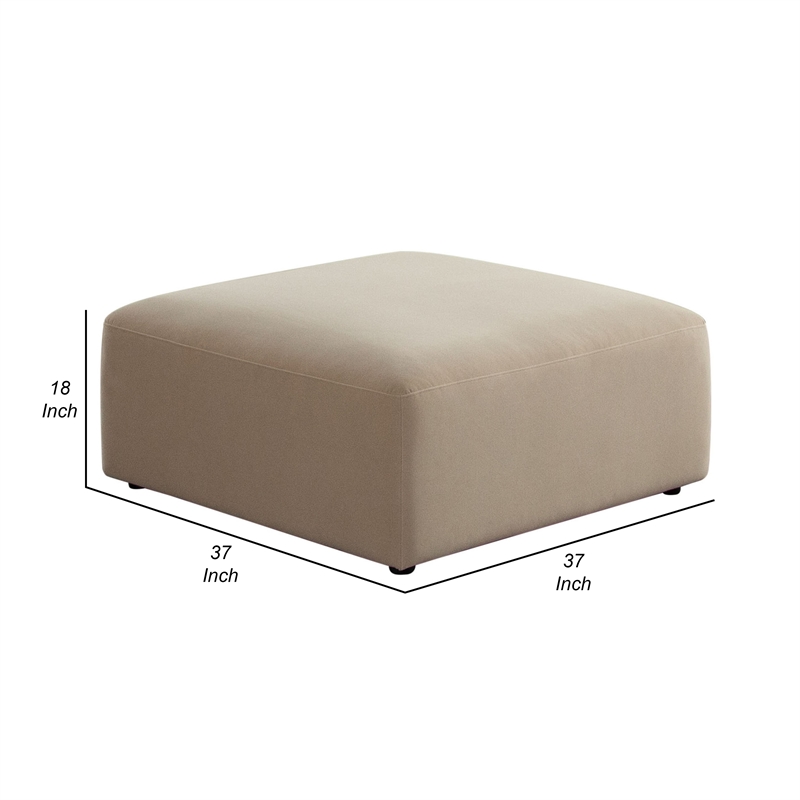 Benjara Zey Modular Ottoman- 37