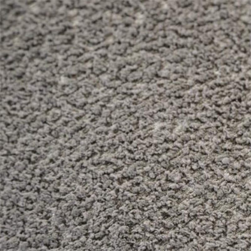 Benjara Dly Retro Loveseat- Gray Boucle Seat- Welt Trim- 68