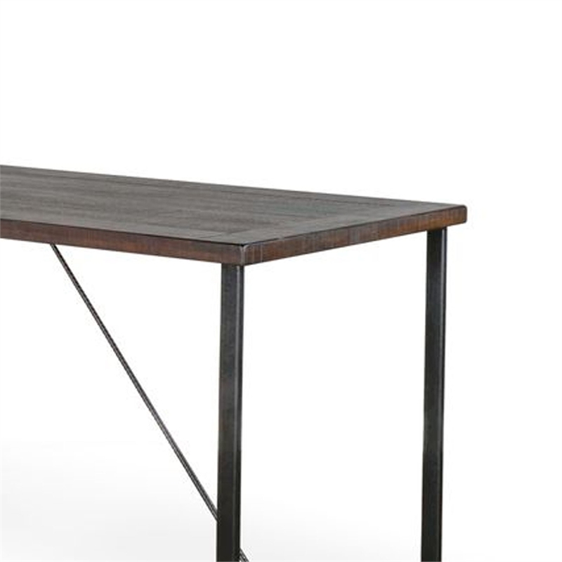 Benjara Flint Counter Height Table- 84