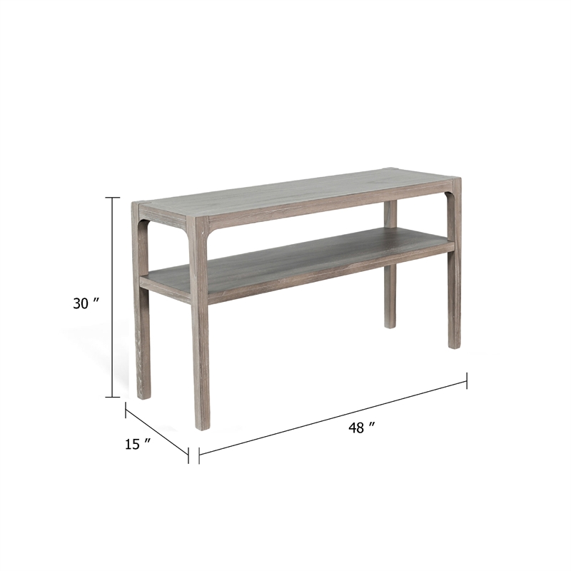 Benjara Fela Sofa Console Table- 48