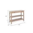 Benjara Pela Sofa Console Table- 42