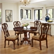 Benjara Mina 5pc Dining Table n Chair Set- 48