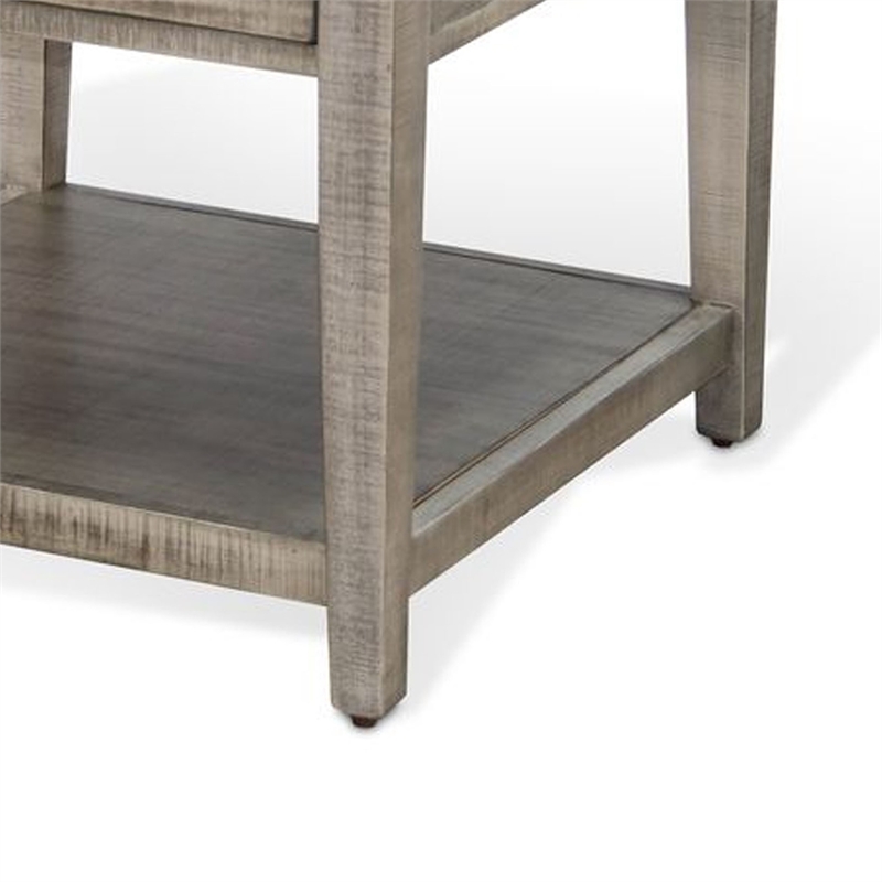 Benjara Camie Side End Table- 24