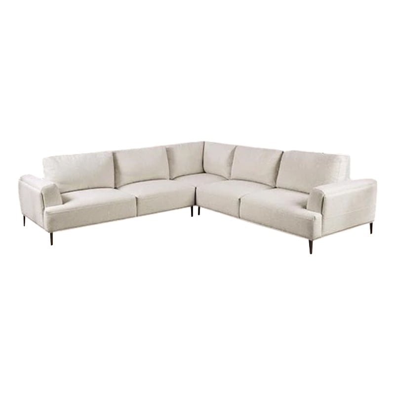Benjara Batty L Shape Sectional Sofa- 114