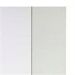 Benjara Ely Closet Cabinet Set- Mirrored Front- 7 Drawers- 71 Inch- White Wood