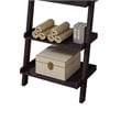 Benjara Accent Ladder Bookcase with 5 Shelves- 72