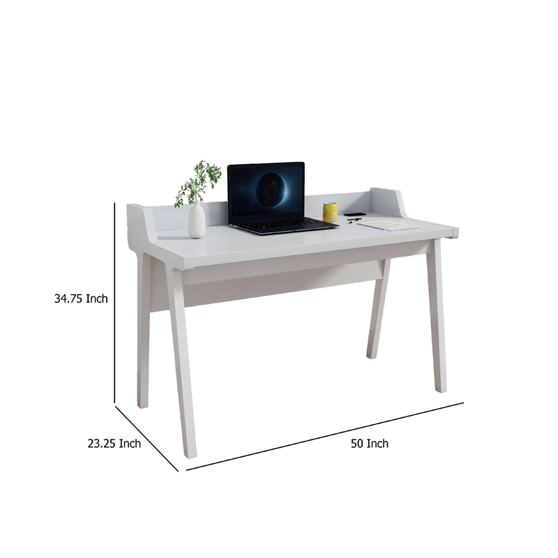 Benjara Writing Desk- Wrap Around Tabletop- 50