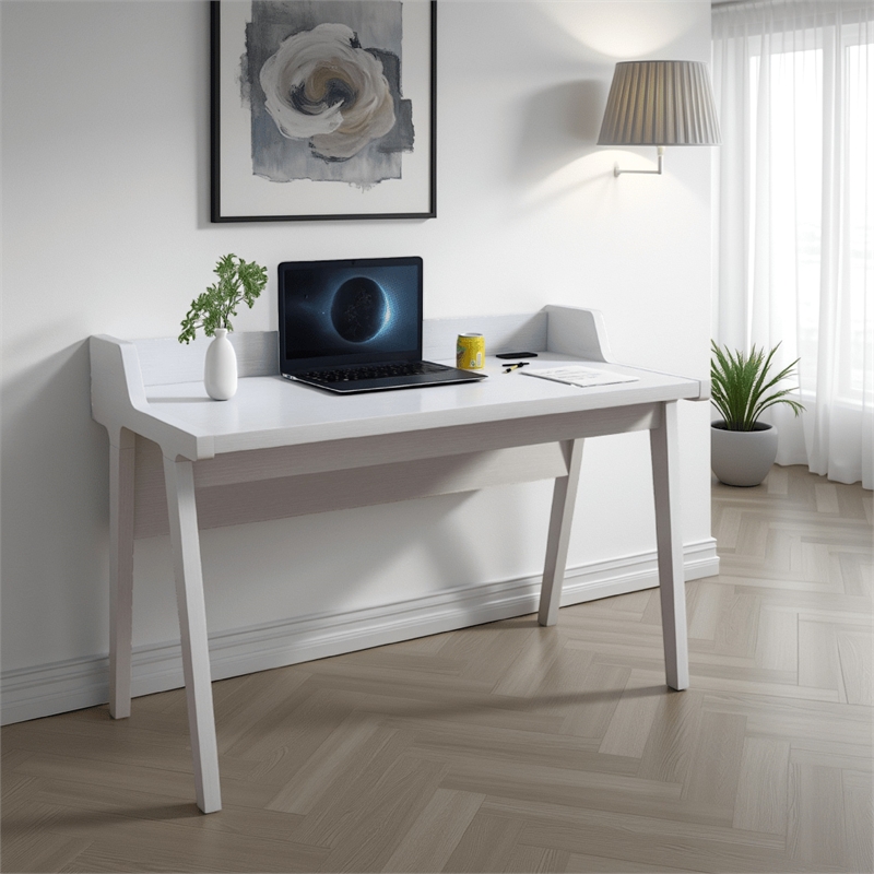Benjara Writing Desk- Wrap Around Tabletop- 50