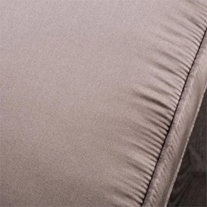 Benjara Aboi Sofa- 5 Accent Pillows- Purple Velvet- Carved Details- 95
