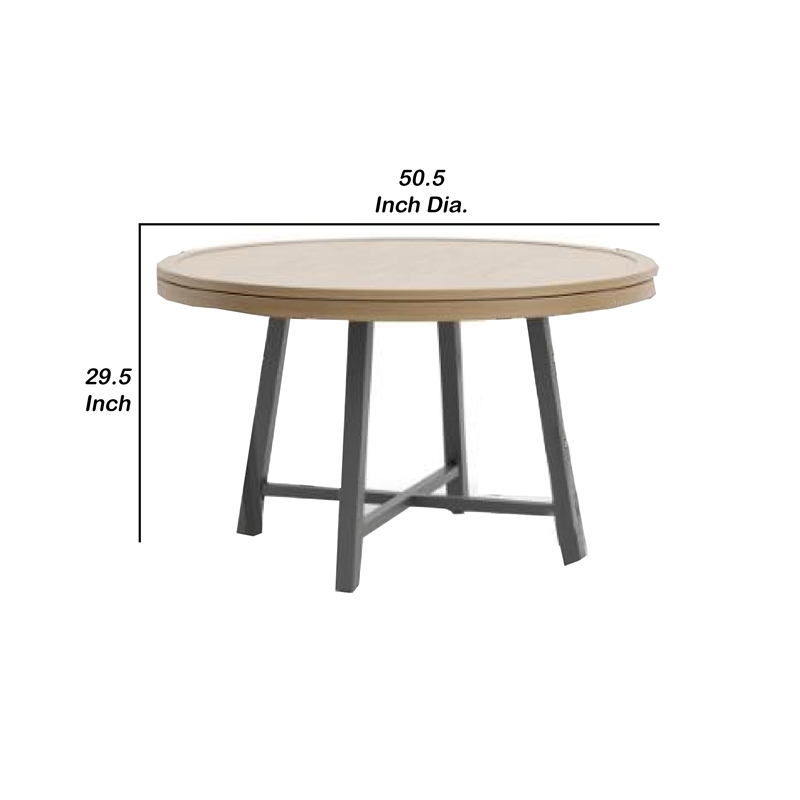 Benjara Nily Outdoor Game Table- 51