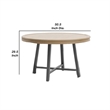 Benjara Nily Outdoor Game Table- 51