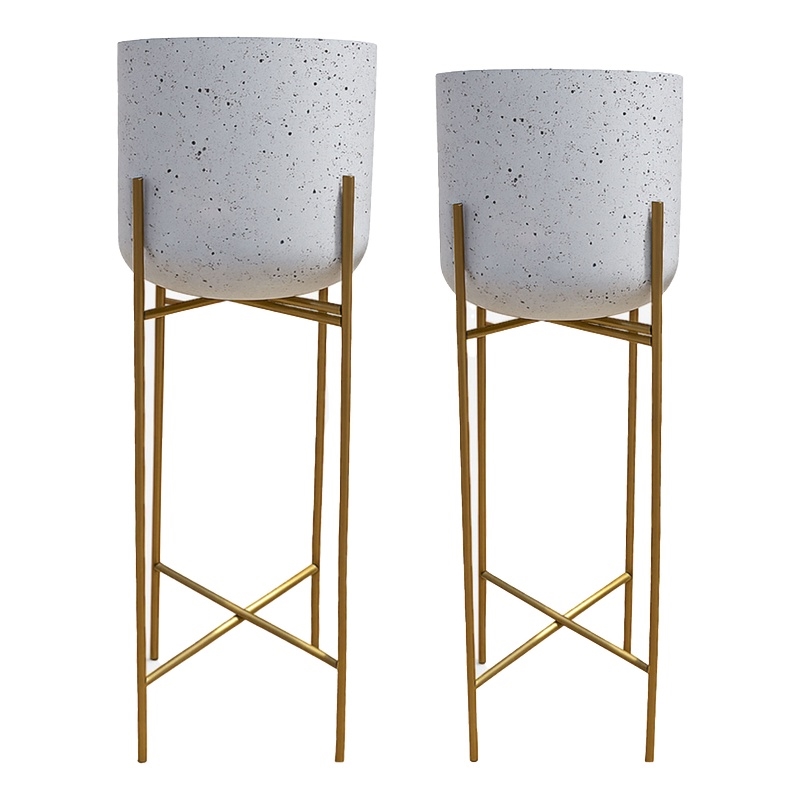 Aira Set of 2 Planters - 20- 22