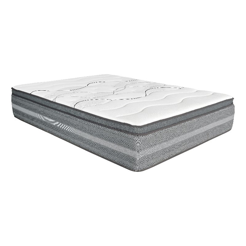 Dani 14 Inch King Size Mattress- Pocket Coil Hybrid and Foam Layers