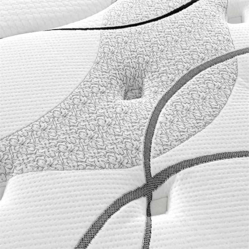 Dani 14 Inch King Size Mattress- Pocket Coil Hybrid and Foam Layers