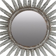 Distressed Sun inspired Mirror