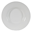 Enticing Round Decorative Porcelain Plate- White