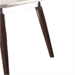 Astonishing Dining Table- White Marble & Walnut Brown