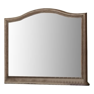 Belgrade I Transitional Style Mirror - Rustic Natural Tone