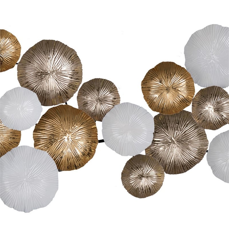 Beautifully Designed Metal Wall Accent- Multicolor