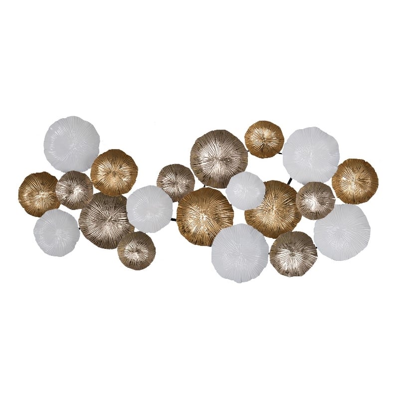 Beautifully Designed Metal Wall Accent- Multicolor
