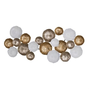 Beautifully Designed Metal Wall Accent- Multicolor