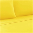 Bezons 4 Piece Queen Size Microfiber Sheet Set The Urban Port- Yellow
