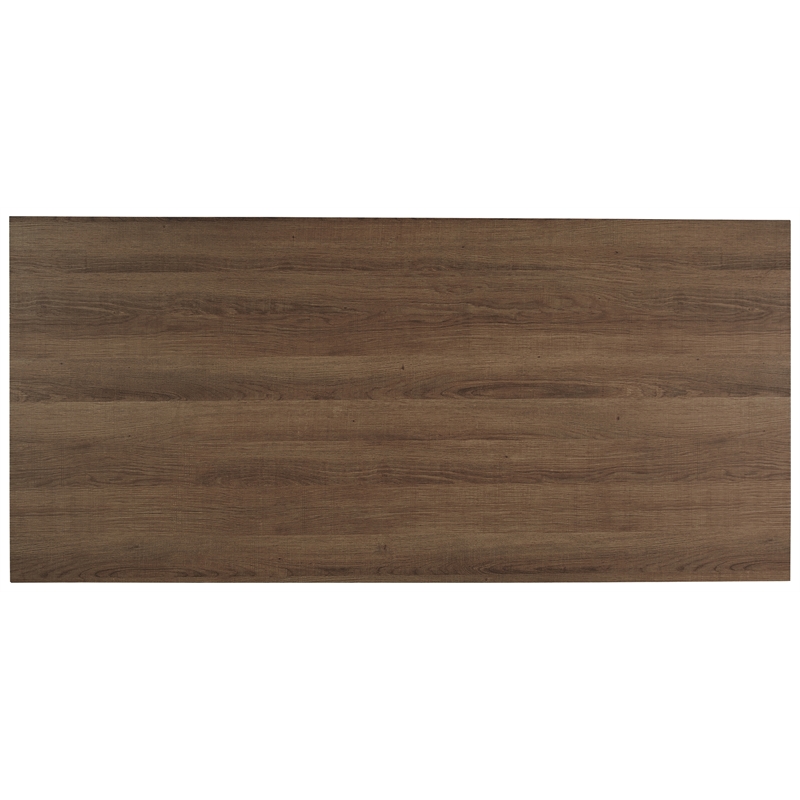 60 Inch Wood Gaming Desk- LED Back Light- 2 USB Ports- Brown- Gray