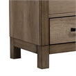 3 Drawer Wooden TV Stand with 2 Cabinets and Open Compartment- Light Brown