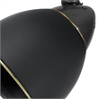 Round Metal Shade Track Light Head and Frame- Dark Bronze