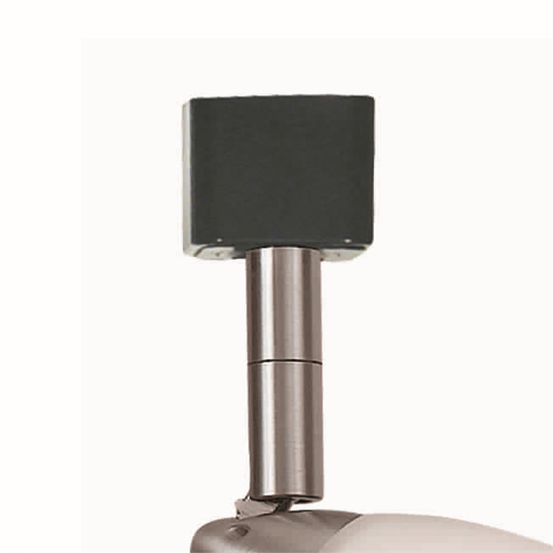 Metal Track Light with Interchangeable Round Glass Shade- Silver and White