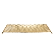 Decorative Tray with Hammered Diamond Pattern- Set of 2- Multicolor