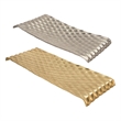 Decorative Tray with Hammered Diamond Pattern- Set of 2- Multicolor
