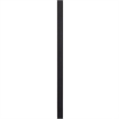 61 Inch Modern Floor Lamp- Hanging Mesh Shade- Metal Base- Black