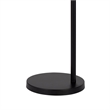 61 Inch Modern Floor Lamp- Hanging Mesh Shade- Metal Base- Black
