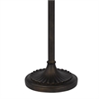 Xia 61 Inch Style Vintage Floor Lamp- Glass Shade- Antique Bronze
