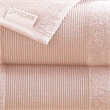 Lyra 2 Piece Ultra Soft Towel Set- Cotton Absorbent Texture- Blush Pink