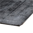 Arlo 2 x 3 Area Rug- Charcoal Gray Viscose- Handcrafted- Non Reversible