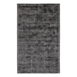 Arlo 2 x 3 Area Rug- Charcoal Gray Viscose- Handcrafted- Non Reversible