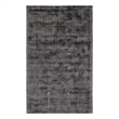 Arlo 2 x 3 Area Rug- Charcoal Gray Viscose- Handcrafted- Non Reversible